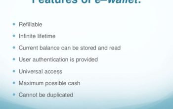 features of electronic wallet